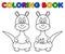 Kangaroo for coloring