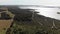 Kangaroo Island Prospect Hill Steps, panoramic aerial view on a sunny day