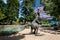 Kangaroo sculpture in front of the Council House and Sterling Gardens in Central Business District,  Perth, Australia