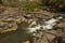 Kanger dhara waterfalls rapids through the wilderness