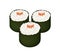 Kani Maki or Crab Stick Sushi Roll