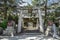 Kanonji Kotohiki Hachimangu Shrine in Kagawa, Japan
