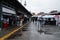 Kansas City River Market on Dark Winter Day