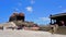 Kanyakumari,Tamilnadu,India-April 16 2022: Tourists visiting the Vivekanda memorial rock located in the middle of Sea in Indian