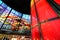 Kaohsiung City, Taiwan - July 21, 2018: Vibrant Colors of the Dome of Light at MRT Formosa Boulevard Station.