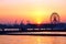 Kaohsiung Harbor Sunset with Ferris Wheel