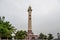 Kaohsiung, Taiwan - December 1,2017:information tower with chinese words `Fo Guang`