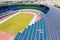 Kaohsiung, Taiwan - Sept 11, 2019 : View of Kaohsiung National Stadium World Games Stadium.