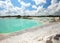 Kaolin Lakes at Belitung, Indonesia.