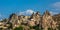 Kapadokya, Turkey November 2020. magical landscape of fairy chimneys in Cappadocia central Turkey