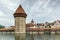 Kapellbrucke Chapel Bridge,  Lucerne, Switzerland