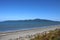 Kapiti Island from Paraparaumu Beach, New Zealand
