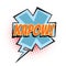 Kapow comic word