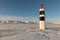 Kapp Ekholm Lighthouse in Billefjorden, Spitsbergen in Norway