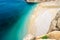 Kaputas Beach, Lycia coast and Mediterranean Sea in Kas, Kalkan, Antalya,Turkey. Lycian way. Summer and holiday concept