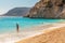 Kaputash beach is the best beach in Turkey. Mediterranean Sea