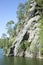 Karacaoren Lake Steep Rocky Coastline