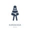 karakasa icon in trendy design style. karakasa icon isolated on white background. karakasa vector icon simple and modern flat
