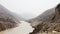 Karakorum Highway and Indus River