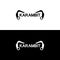 Karambit knife icon logo design vector template