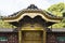 Karamon gate at the golden Toshogu shrine in Tokyo Japan