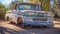 Karas Region, Namibia - 10 07 2018: abandoned car at the Canyon Roadhouse, near Fish River Canyon.