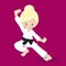 Karate Kid Girt Blond Mantis 10