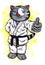 Karate Kitten smiling The Power of Karate-Do, 2017