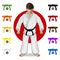 KARATE Martial Art Belt Rank System