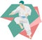 Karate Style Vector Illustration