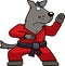 Karate Wolf