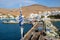 Karavostasi, the main port of Folegandros, Cyclades Islands, Greece