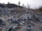 Karelia, ruskeala, Italian quarry, gray stones, rocks, granite, quarry