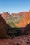Karingana Lookout, a view at the western part of Kata Tjuta monolits, Yulara, Ayers Rock, Red Center, Australia