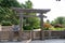 Kariya Park. A Japanese garden located in downtown Mississauga. Ontario, Canada