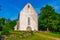 Karja church at Saaremaa island in Estonia