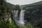 Karkloof waterfall in midlands meander KZN