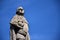 Karl Theodor statue on Old Bridge over Neckar, Heidelberg, Germany