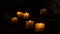 Karlskirche prayer candles burning as votive offering