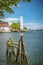 Karlskrona Stumholmen Lighthouse Focus on Foreground