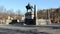 Karlsplatz, historic square with equestrian statue of Kaiser Wilhelm I, Stuttgart, Germany