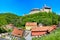 Karlstejn Castle - a large Gothic castle near the city of Prague