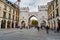 Karlstor gate on Karlsplatz or Stachus square in Munich. Germany