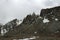 Karma axe at the highest point of the sacred bypass of mount Kailas 5670 meters above sea level