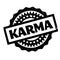 Karma rubber stamp