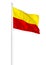 KARNATAKA FLAG FLYING HIGH RED YELLOW