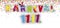 Karneval Header Jesters Cap Ties Confetti