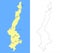 Karpathos and Saria islands map - cdr format