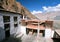 Karsha gompa - buddhist monastery in Zanskar valley