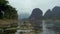 Karst hills on the Yulong River, Yangshuo County, China